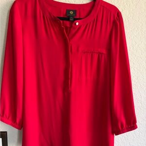 Women's Red Blouse